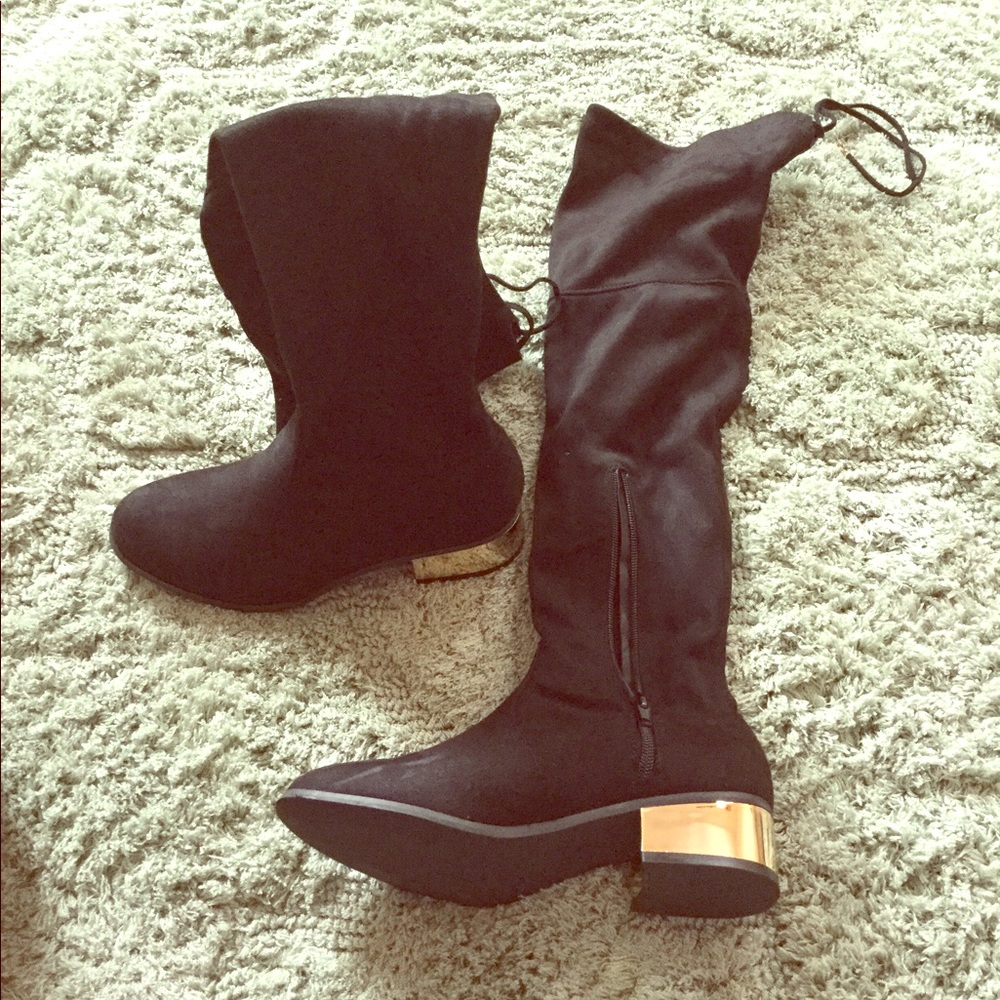 Knee high boots